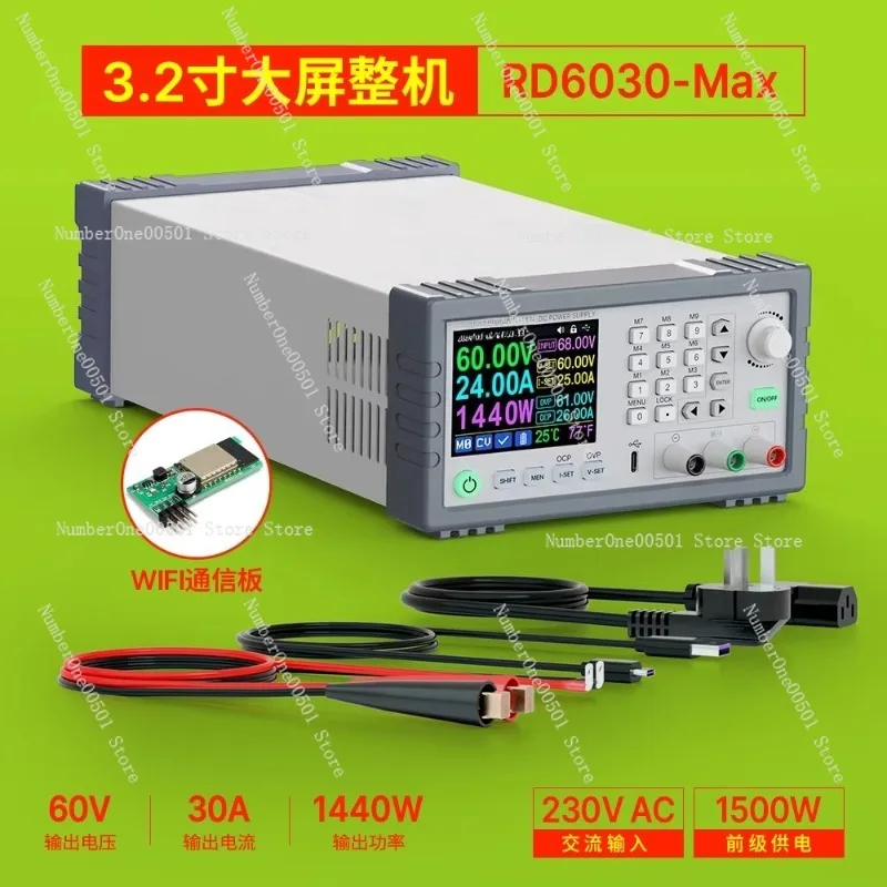 

High Power Complete Machine RD6006P 6012P 6018 6024 Adjustable DC Regulated Power Supply