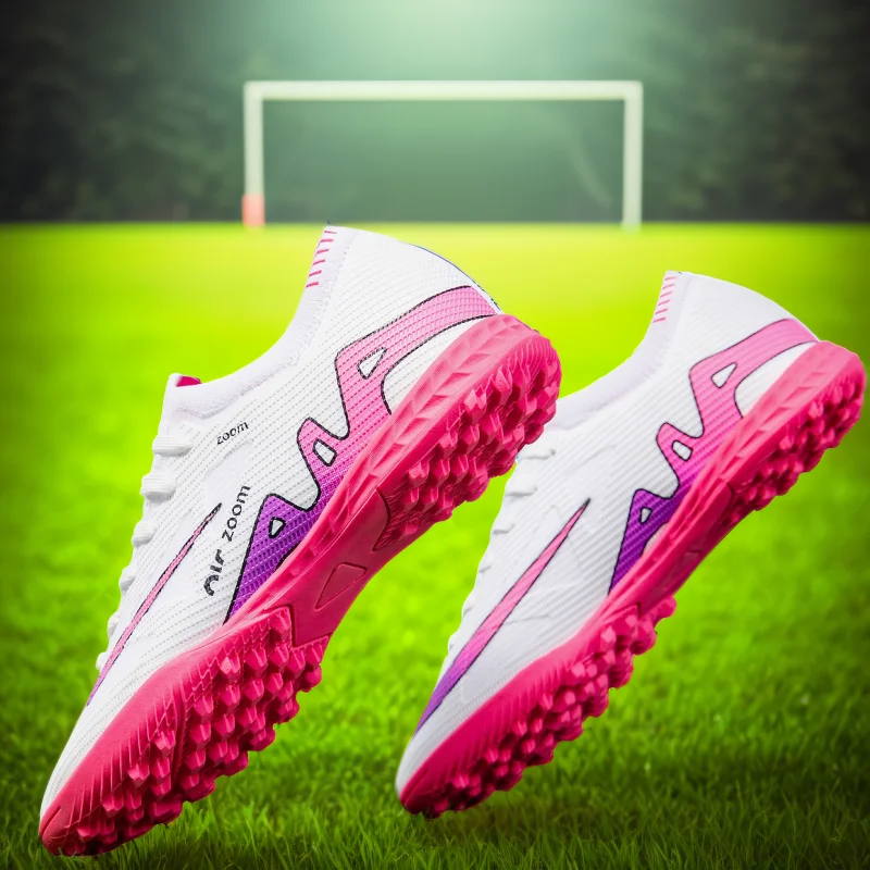 Quality Soccer Shoes Football Shoes for Men Soccer Cleats for children Original Football Boots Kids Unisex Futsal Shoes image 2