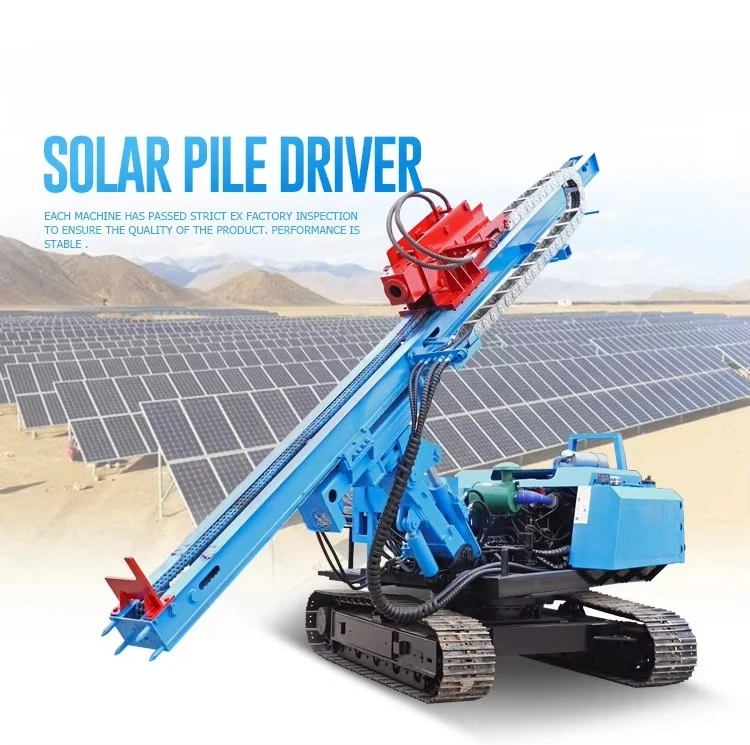 2025 YG 3m Post Length PV Solar Pile Drivers Screw Piles Piling Machine For Sale