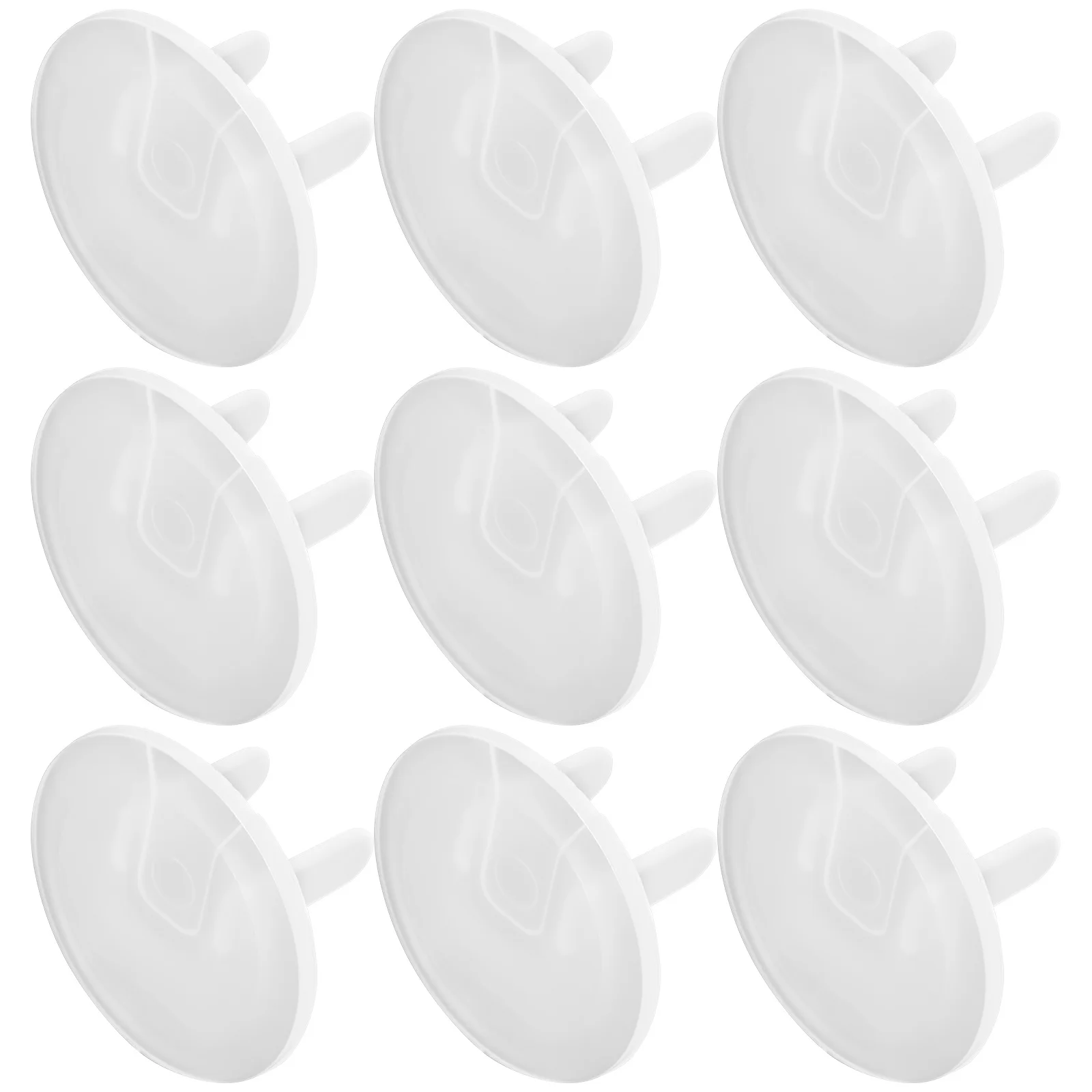 

12 шт., защитные чехлы для розеток, защита для розеток для безопасности детей, прозрачные, простая установка, крышка для электрических вилок, крышки для розеток