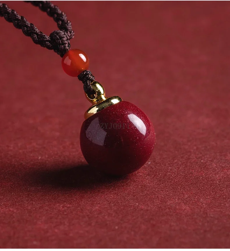 صندوق Gawu مدمج على شكل قلب برجنا سوترا قلادة مجوفة للرجال قلادة مجوهرات نسائية