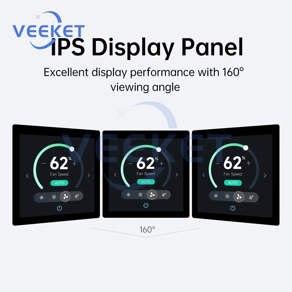 DC7-36V ESP32-S3 WiFi 블루투스 개발 보드 4인치 LCD 용량성 터치 스크린 32비트 LX7 2코어 프로세서 유형-C 480X480