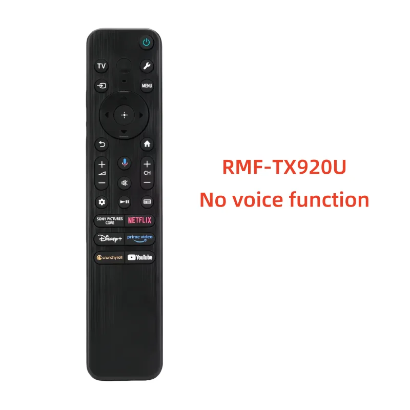 RMF-TX920U Spraak- en IR-afstandsbediening voor Sony Bravia LCD LED Smart TV