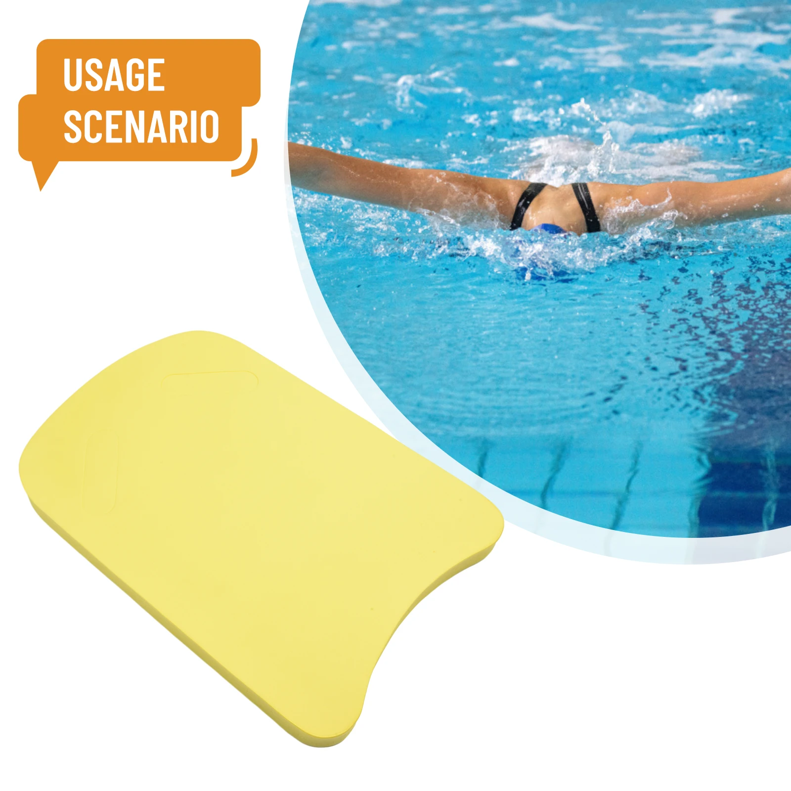 1PC Swim Kickboard Float  U Shaped Training Learning Kids Adults Pool Swimming Kick Board  Swimming Safety Board Floating Plate