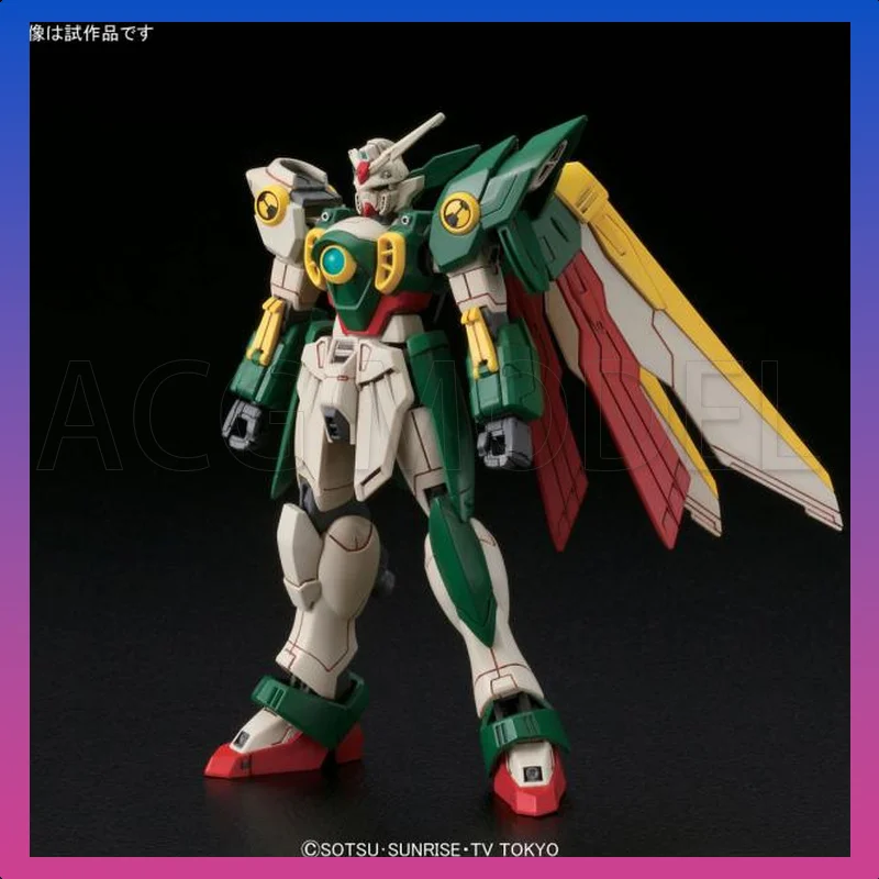 بانداي حقيقية جاندام أطقم منمذجة أنيمي الشكل HGBF 1/144 الجناح فينيس جمع Gunpla أنيمي ألعاب شخصيات الحركة #5