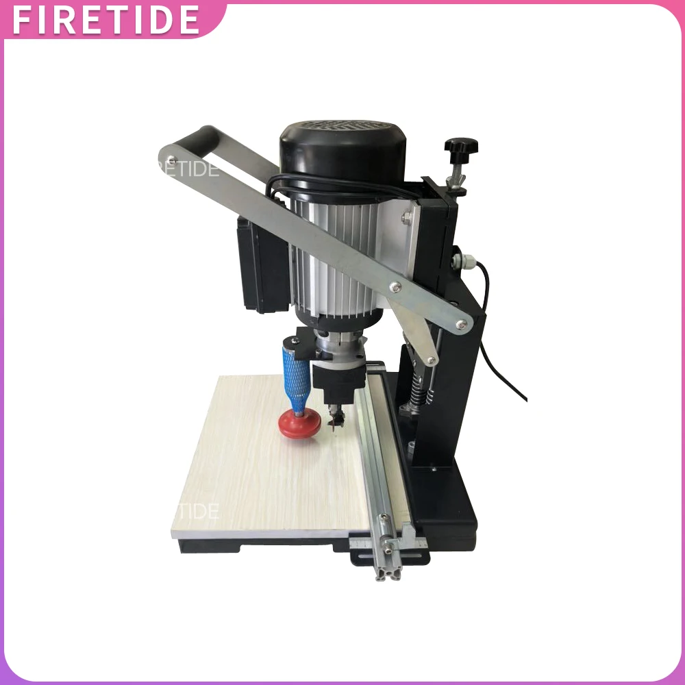 Woodworking Hinge Drill Portable Cutting Machine Three In One CNC Multi-function Semi-automatic Drilling Machine Lathe DIY Tool