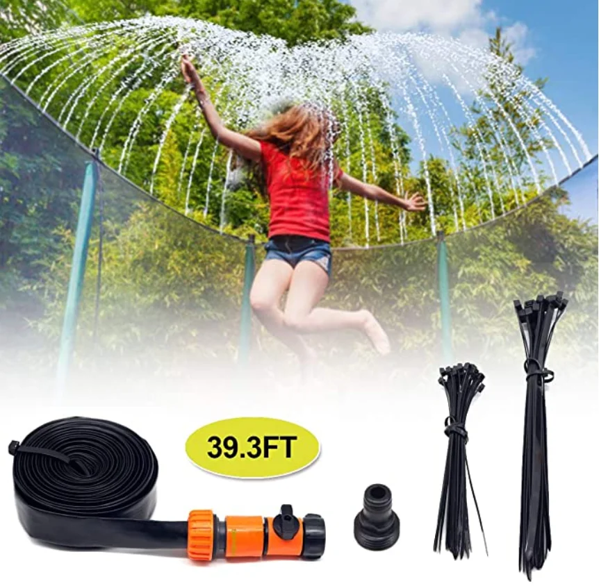 Outdoor Garden Water Fun Trampoline Sprinkler Accessories for Kids