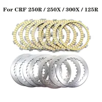 Placa de disco de embrague de fricción para motocicleta, placa de acero para Honda CRF250R, ME11, 04-09, CRF 250R, CRF250X, CRF300X, CR 125R