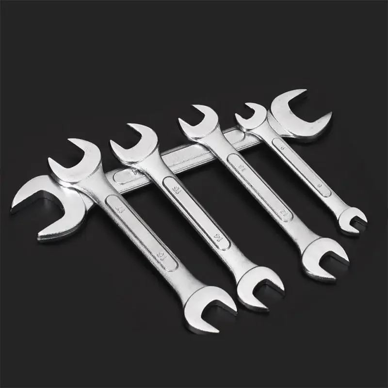 6 7 8 10 12 14 16 17 18 19 21 22 24 27 30 32 34 36 41 46mm Double Side Open Ended Wrench Spanner