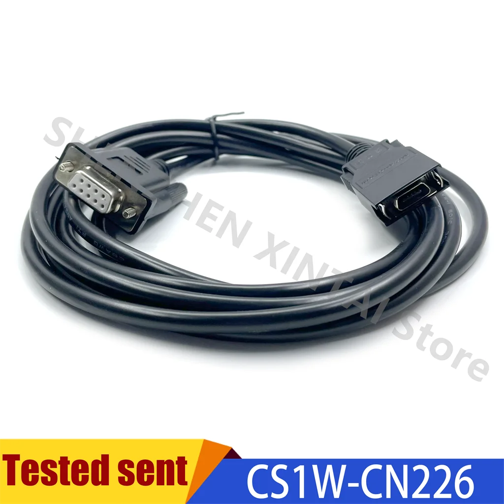 CS1W-CN226 Serials Cable Suitable CS CJ CQM1H CPM2C Series PLC Programming Cable RS232 Port Cable