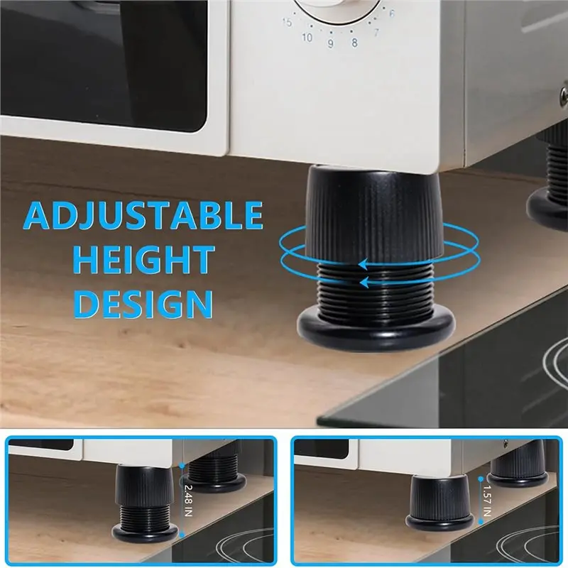 A96K-Risers With Adjustable Height For Microwave Ovens