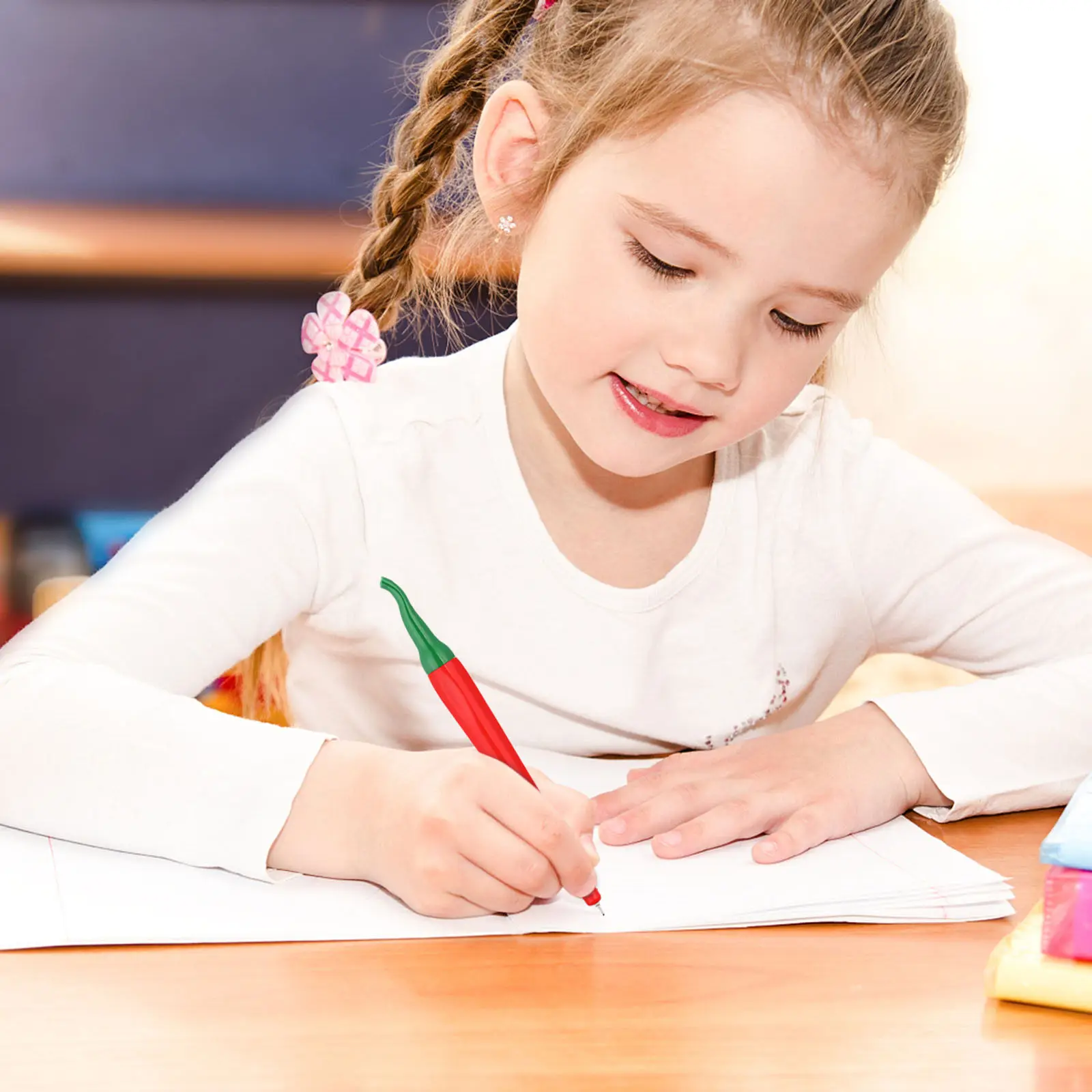 

18Pcs Lovely Kids Writing Pens Set Fine Tip Gel Pens for Students School Office Use Smooth Drawing Stationery