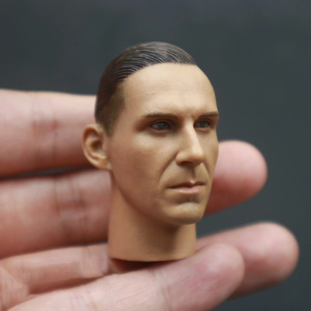 1/6 skala Ralph Fiennes Amoo Goss głowa Sculpt dowódca głowa żołnierza pasuje do 12-calowego ciała figurki wojskowej