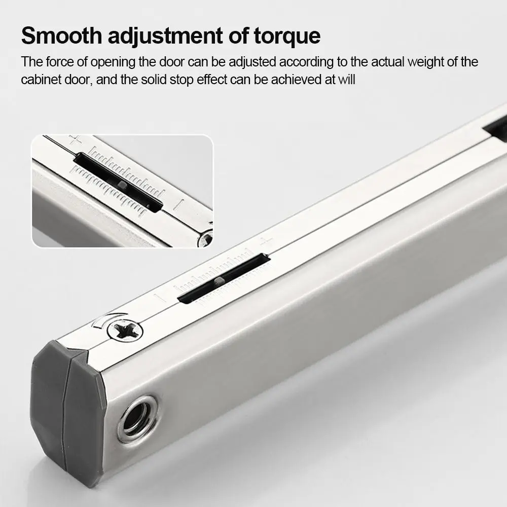 

Металлическая опорная петля для крышки с плавным закрыванием, регулируемый газовый амортизатор с произвольной фиксацией, демпфер для подъема двери