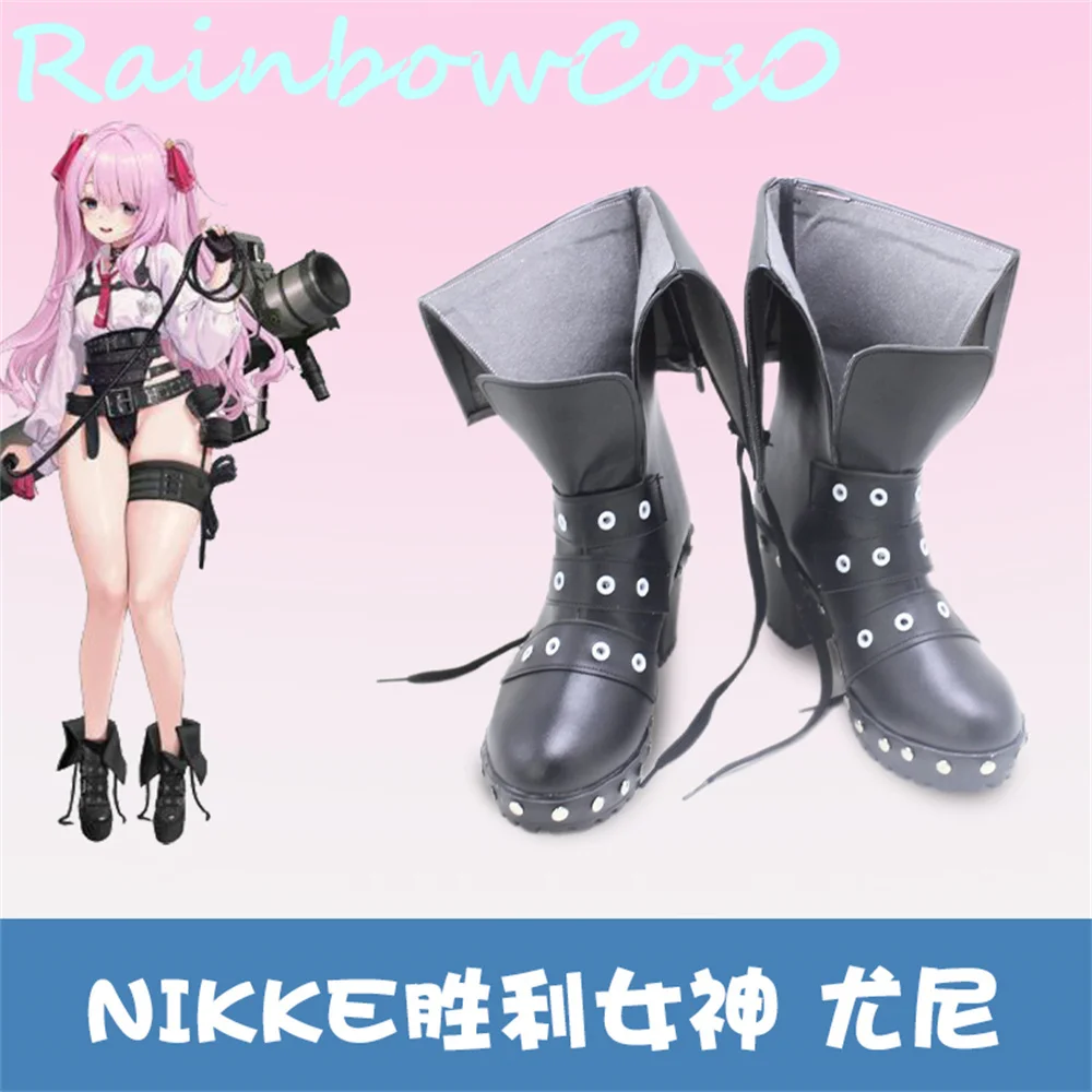 

NIKKE nikke yuni Cosplay Shoes Boots Game Anime Halloween Christmas RainbowCos0 W2924
