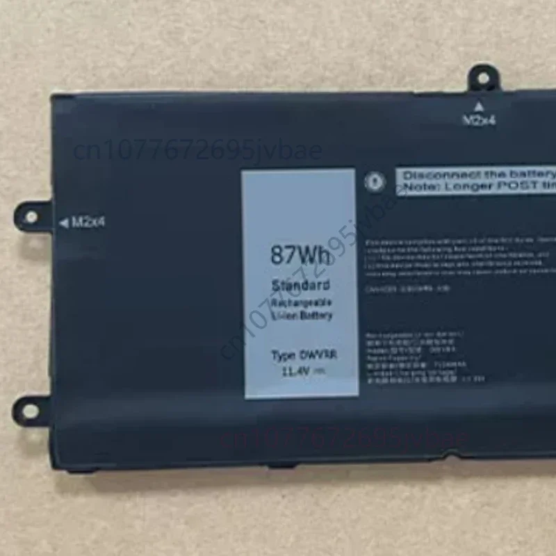 For Dell Inspiron 16 7620 DWVRR 817GN Battery For Alienware X15 X17 R1 R2 ALWX15 ALWX17 P48E001 P48E002 P111F001 P111F003 P119F