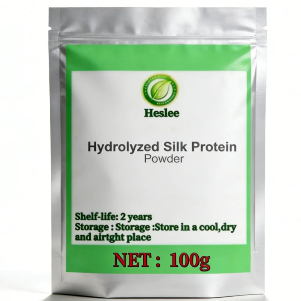 High Quality Hydrolyzed Silk Protein Powder,silk Fibroin Cosmetic Material For Skin Care