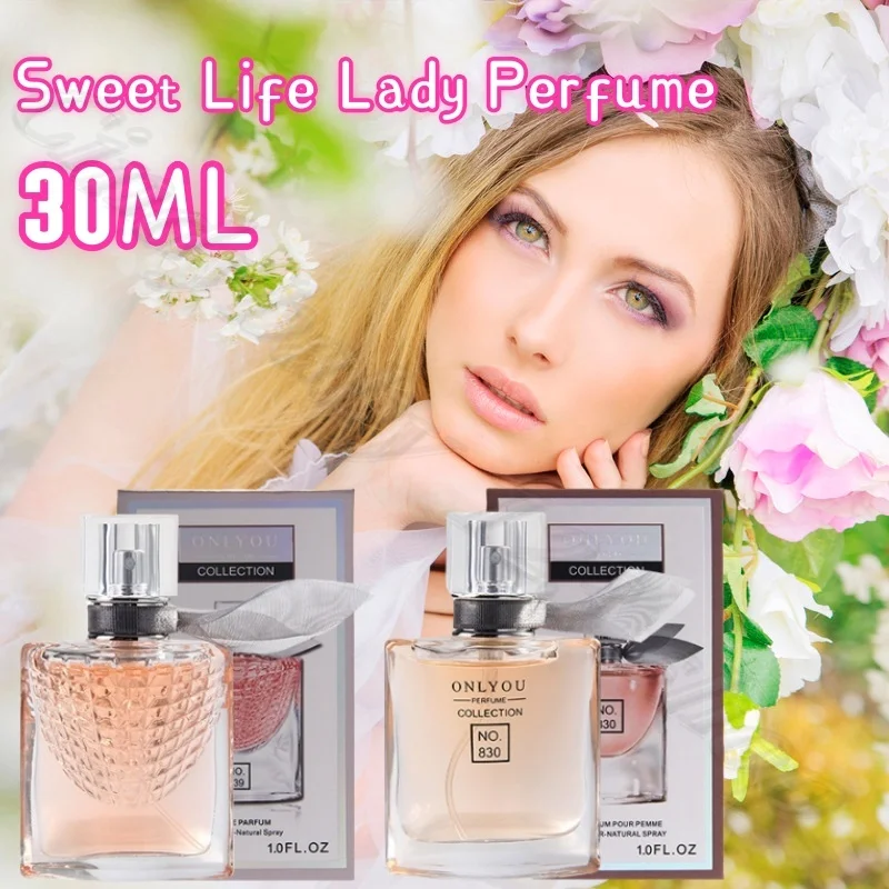 

Sweet Life Lady Perfume Girl Spray Eau De Toilette Flower and Fruit Fragrance Lasting Fragrance 30ML