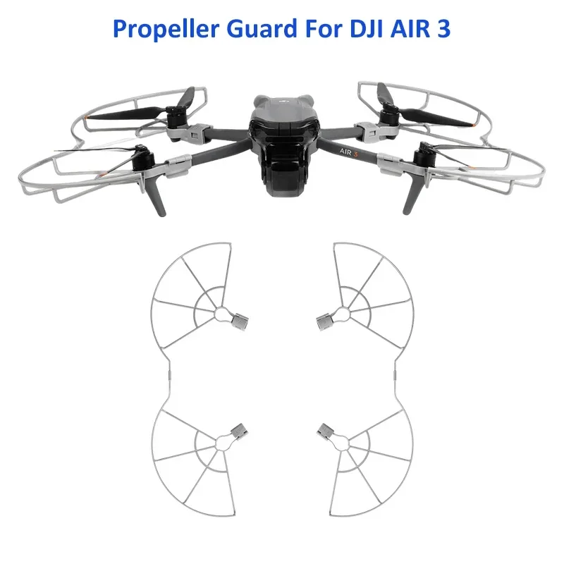 Propeller Guard Protector Propeller Blade Fixer Protector Anti-Collision Props Guard for DJI Air 3/AIR 3S  Drones Accessories