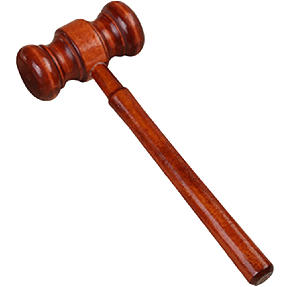 Judge Hammer Shot Courtroom Law Gavel Toy Judge's Toys for Babies Cosplay Novel Plaything