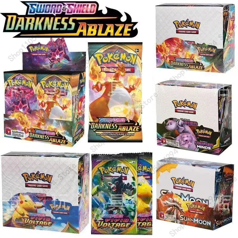 360 Stück Pokémon-Kartenpakete 151 ASCENDED HEROES Evolutions PALDEAN FATES Englische Verstärkungskarten für Kampftransaktionen, Geschenk