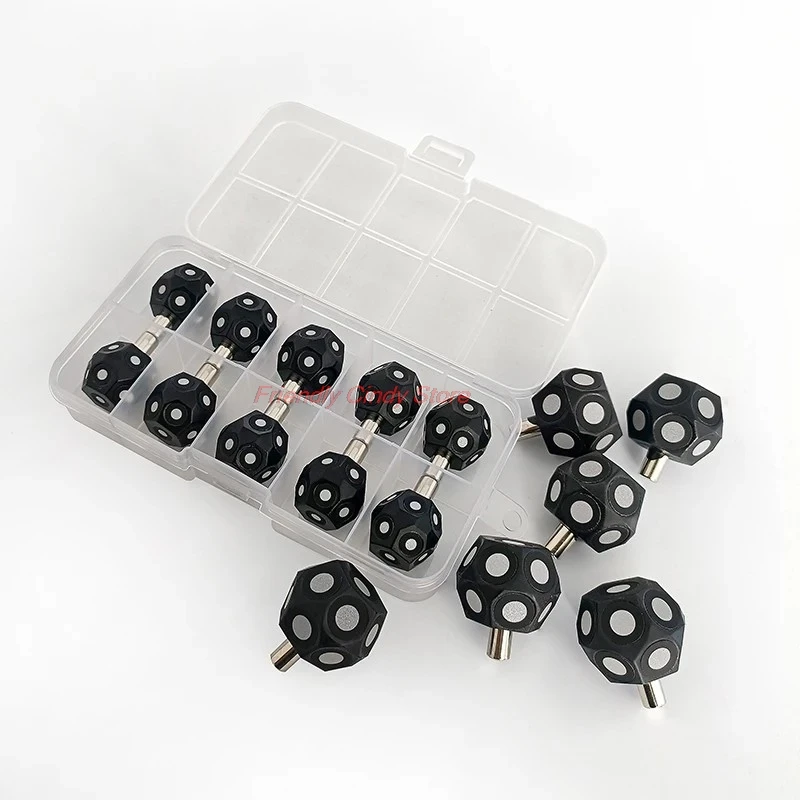 3D Scanning of Spherical Multi-sided Shapes with 3D Scanners, Marking Points, Handheld High-reflective Markers, Target Points, A