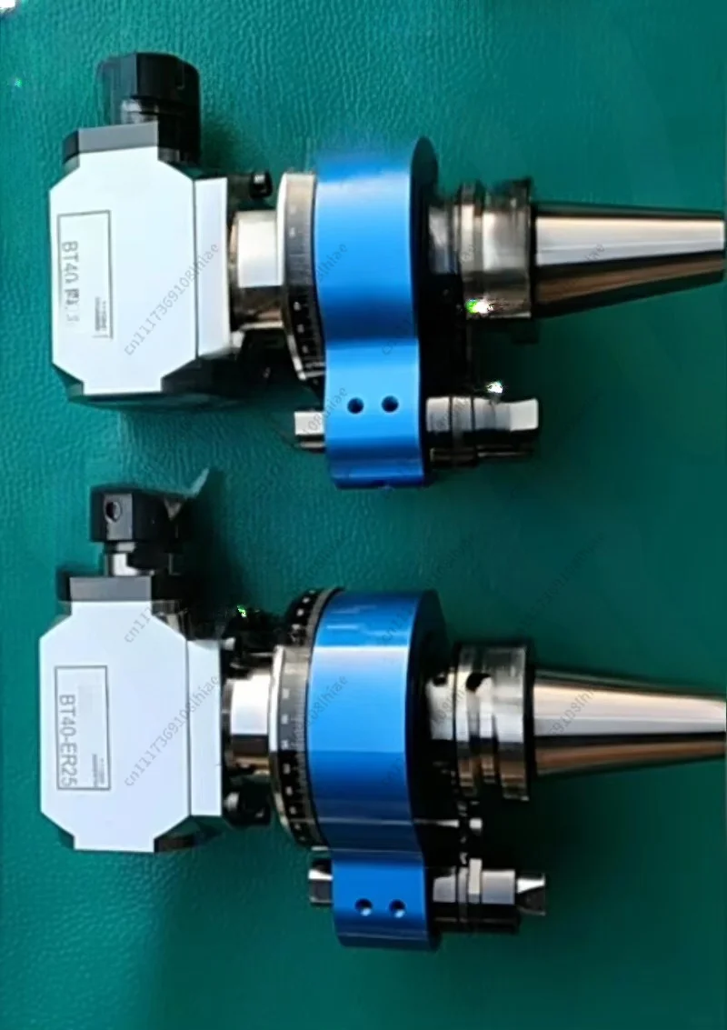 BT40 BT50 90 Degree Angle Milling Head, Right Angle Side Milling Head for CNC Machining Center, ER Collet