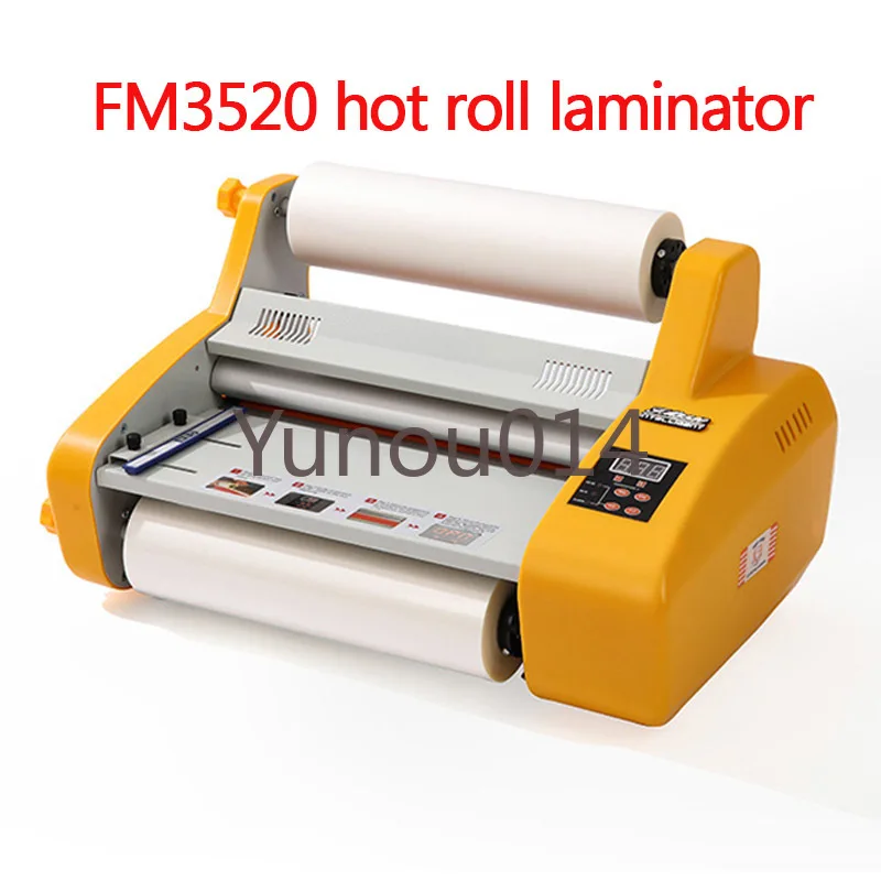 Cold and Hot Laminating Machine, FM3520 A3 Photo Film Laminator, Cold Plastic Electric Sealing Machine