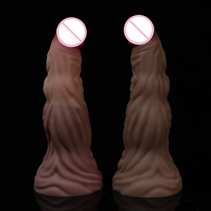 XXXL 8.7cm Anal Dildo With Suction Cup Huge Butt Plug Liquid Silicone Soft Anal Dildos Thick Muscle Women Men Adult Anal Sex Toy