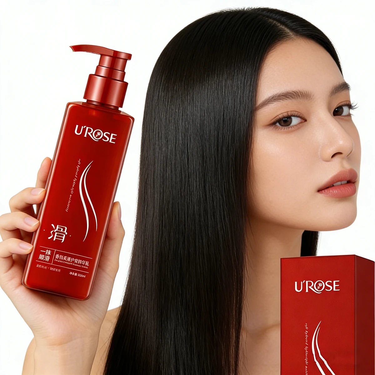 Condicionador sem enxágue para alisamento de cabelos, 200ML - Um toque de cuidados mágicos para cabelos, fragrância leve e nutritivo anti-frizz suave e suave