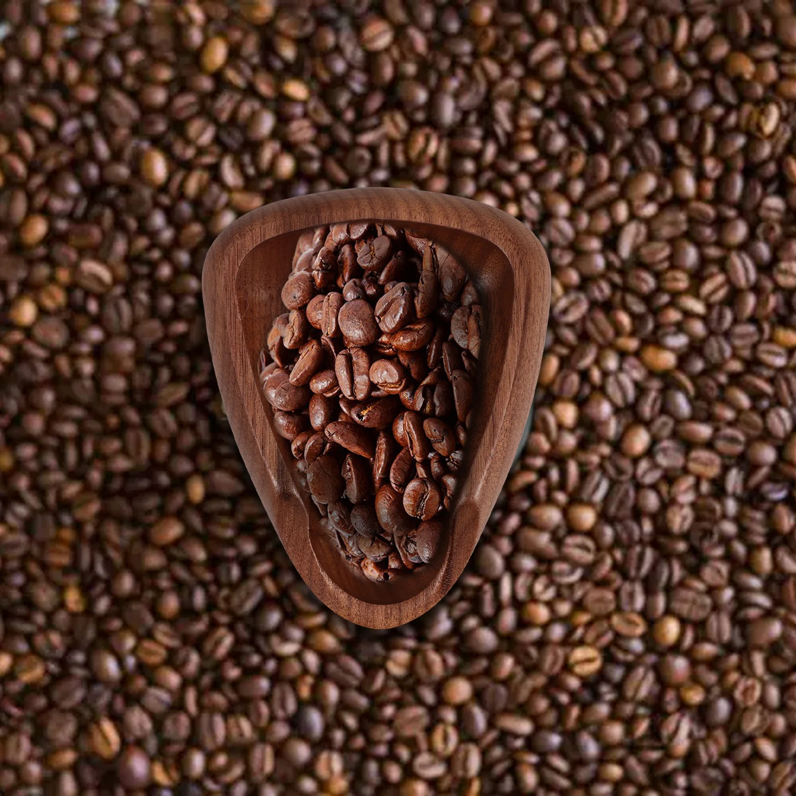 

1pcs Coffee Bean Dosing Tray Reusable Measuring Cup For Kitchen Coffee Bar Serving Storage Compact Design Bean Sample Plate