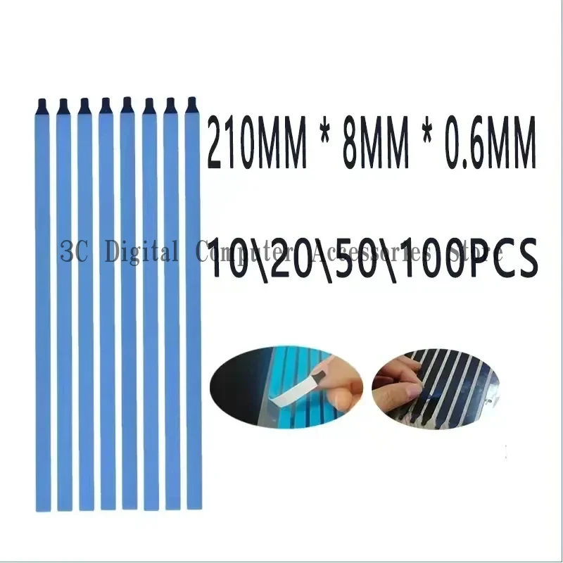 10/20/50/100/pcs Cusp New Version Pull Tabs Stretch Release Adhesive Strips for LCD Screen with Handle without Tabs