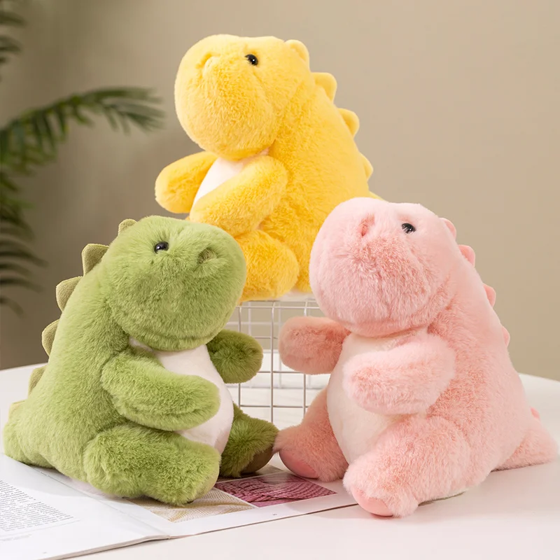 

Colorful Plush Dinosaur Animal Toys Appease Sleeping Pillow Room Decor Peluche Doll Christmas Birthday Party Gifts For Baby Kids