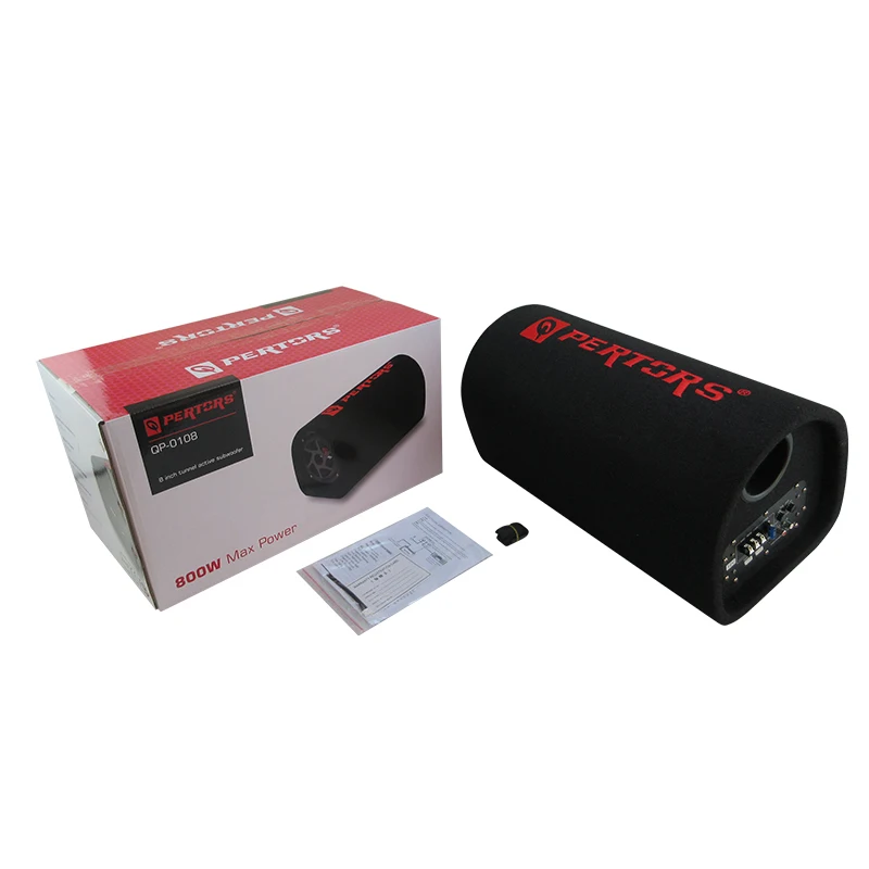 Car  Audio ,   12 v ,    800watts  ,  8inch   0108 Active  Subwoofer
