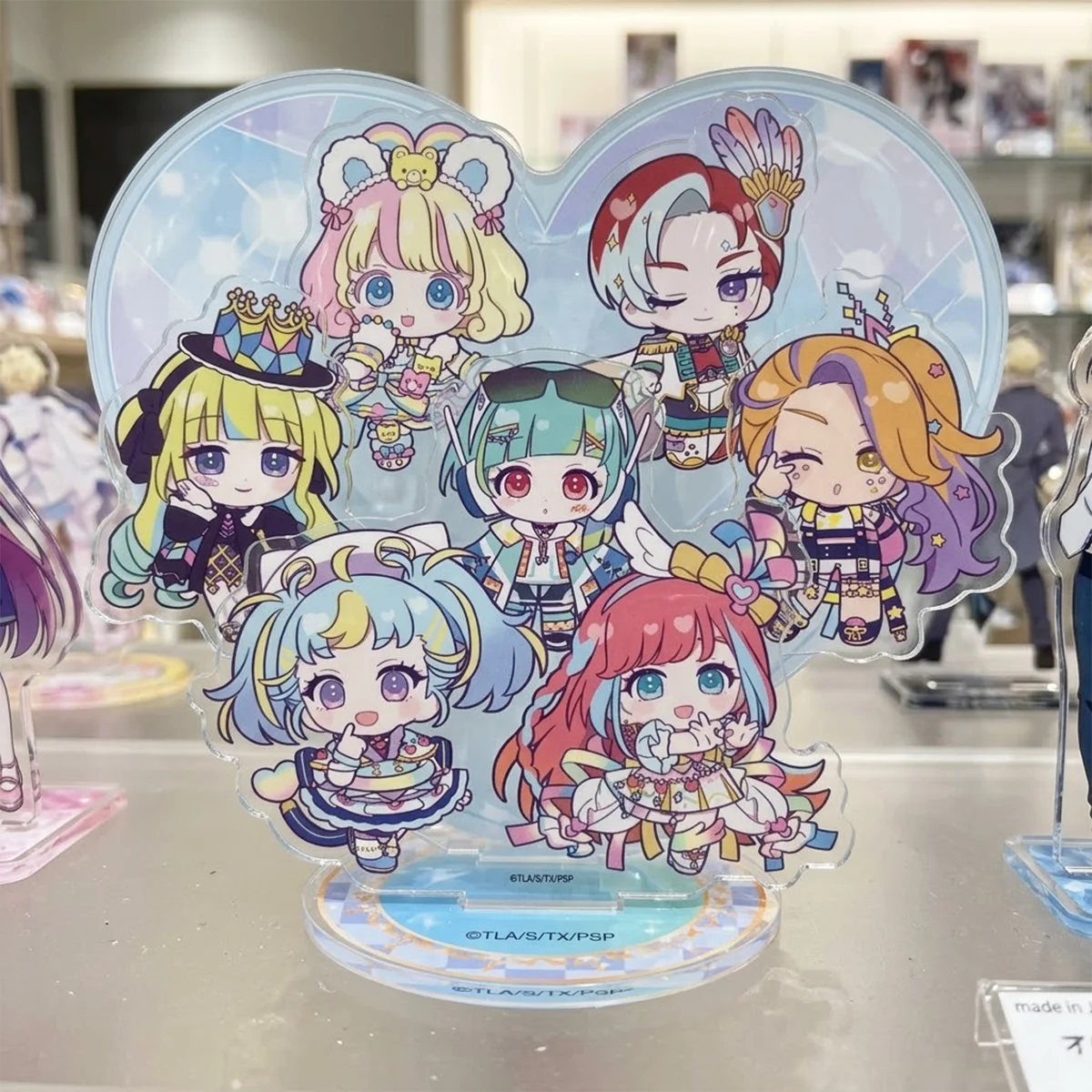 Anime Waccha PriMagi! Collection Acrylic Stand 15cm Hina Mir Valentine Gift Office Cabinet Manga Character Ornament keychain