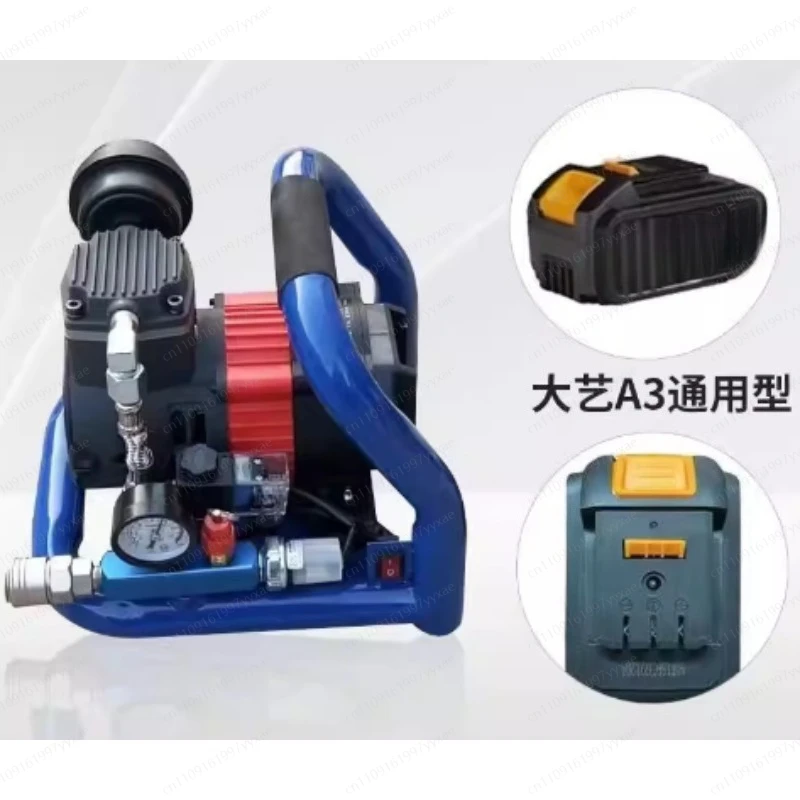 21V Lithium Battery Air Pump suitable for Makita 18-21V Battery Household Portable Rechargeable Lithium Battery Air Compressor