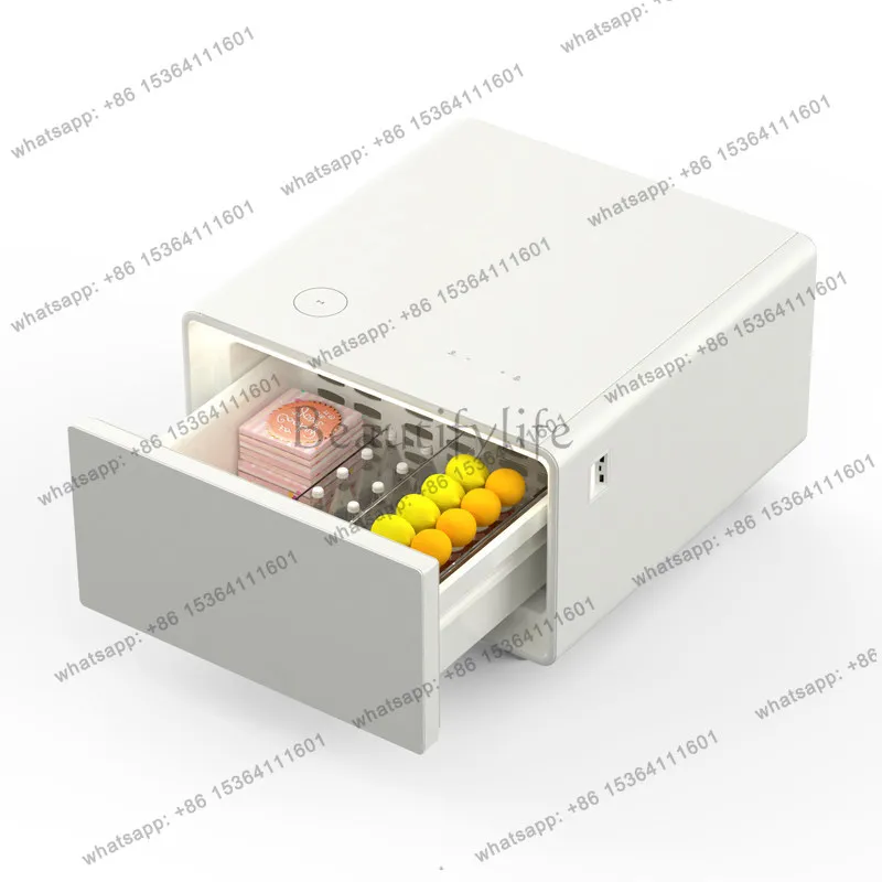 

Modern simple light luxury smart refrigerator coffee table refrigerated fast charging bluetooth speaker