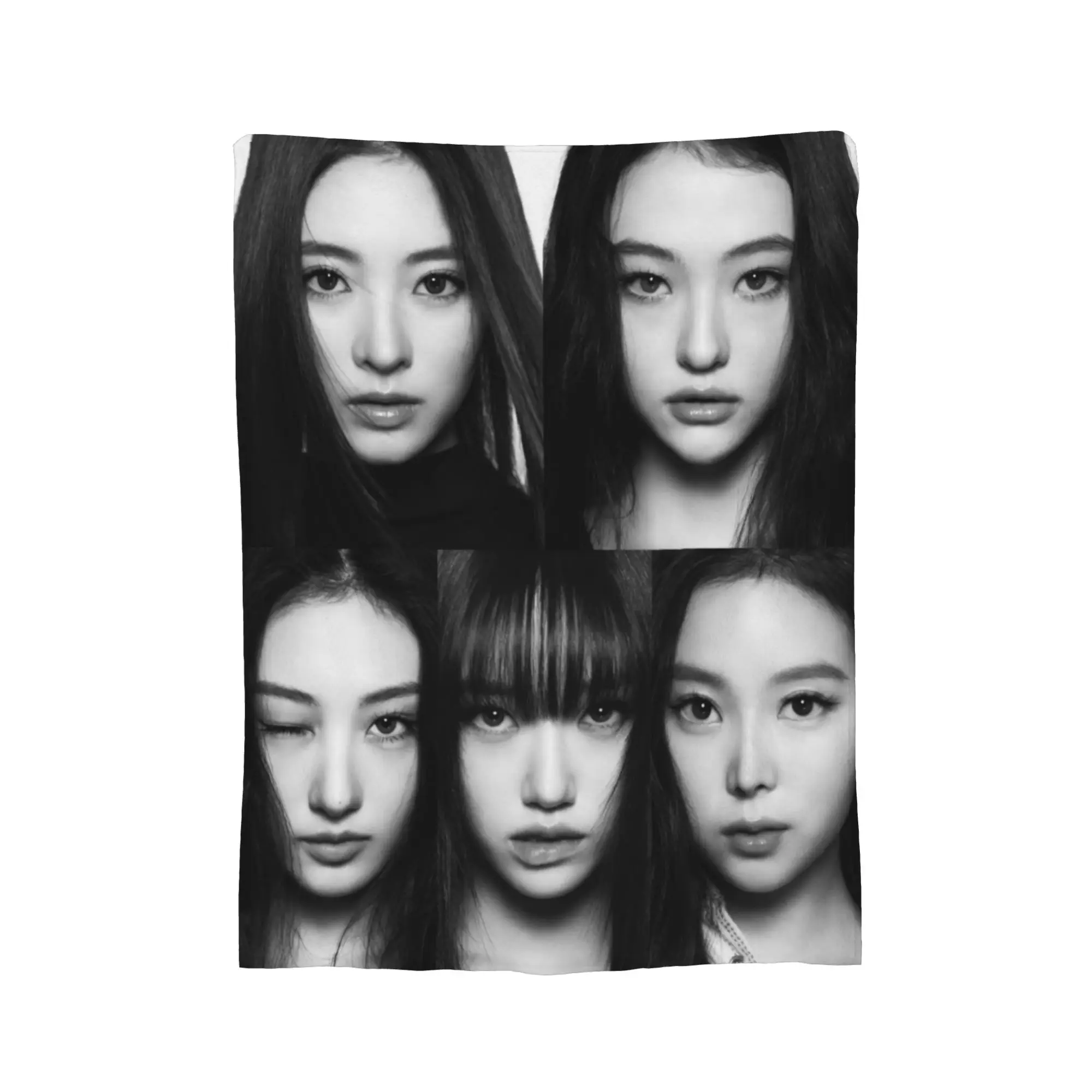 مريحة meovv kpop k-pop الفتيات مجموعة بطانية الاشياء ديكور المنزل رمي بطانية فائقة النعومة المخملية للخارجية #3