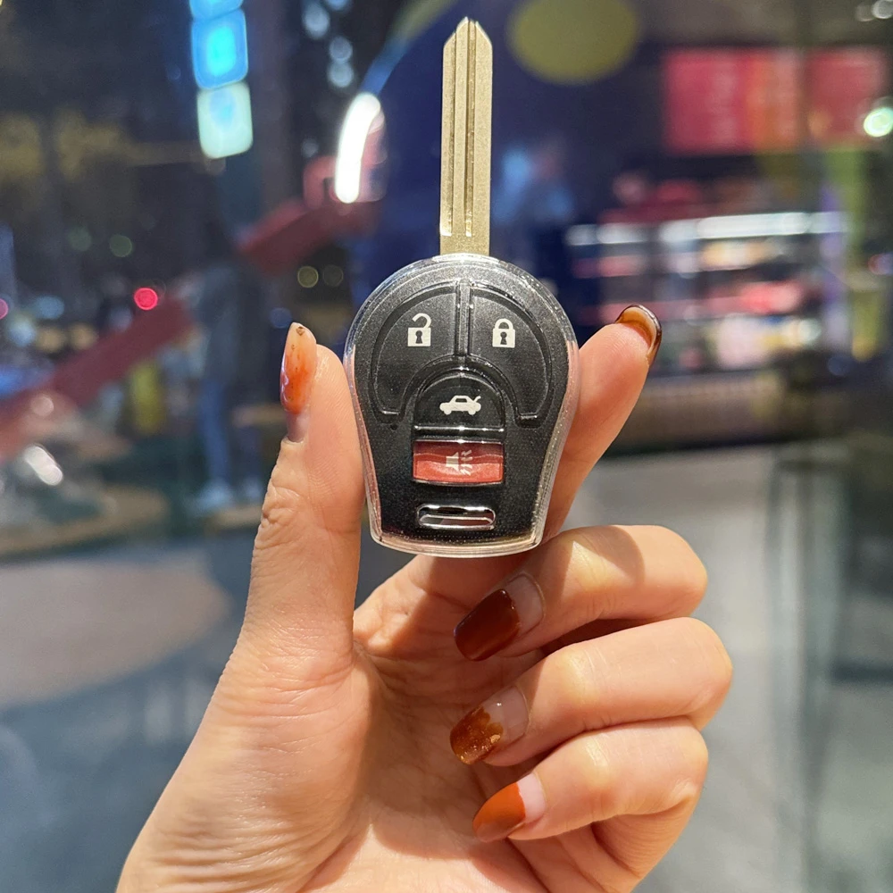 TPU Car Key Case Cover Suitable for Nissan Versa March Tiida Altima Armada Cube Juke Maxima Pathfinder Rogue Sentra Accessories