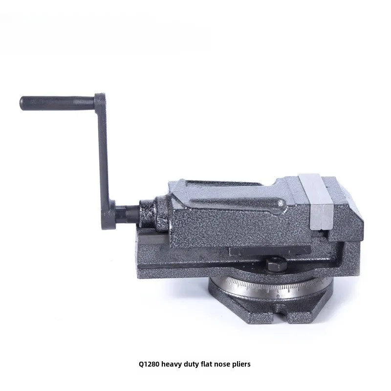 

80Mm/100mm vice 3 inch 4 inch flat mouth vice drilling and milling machine fixture machine vice drilling and milling