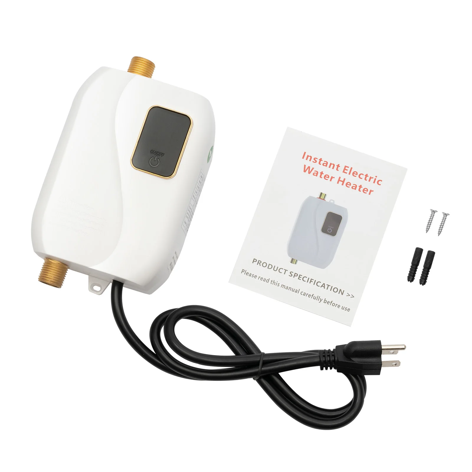 Электрический водонагреватель 3000 Вт, мгновенный водонагреватель под раковиной для кухни, ежедневной стирки, баров, школ, больниц
