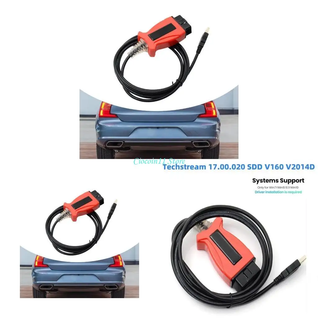 

Y1UB модернизированный автоматический инструмент Эффективный автоматический кабель JLR v160 SDD Программное кабель для Auto