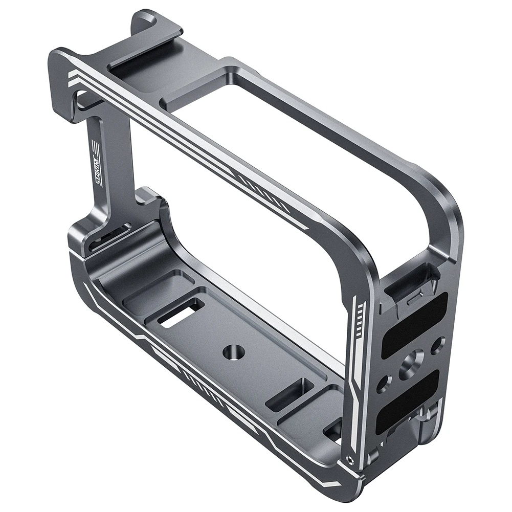 

Металлическая клетка для кроликов, защитная рамка с креплением для холодного башмака, алюминиевый корпус, металлическая клетка для панорамной экшн-камеры DJI OSMO 360