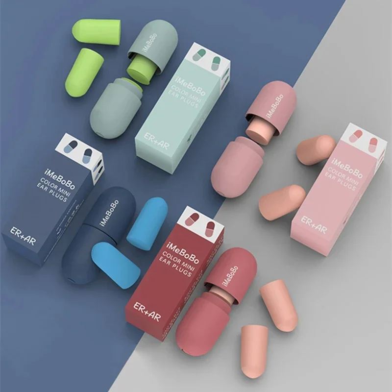 

Soundproof Sleeping Ear Plugs Earplugs For Sleep Special Mute Soft Slow Rebound Student Anti-Noise Protection Anti Ronco Earplug