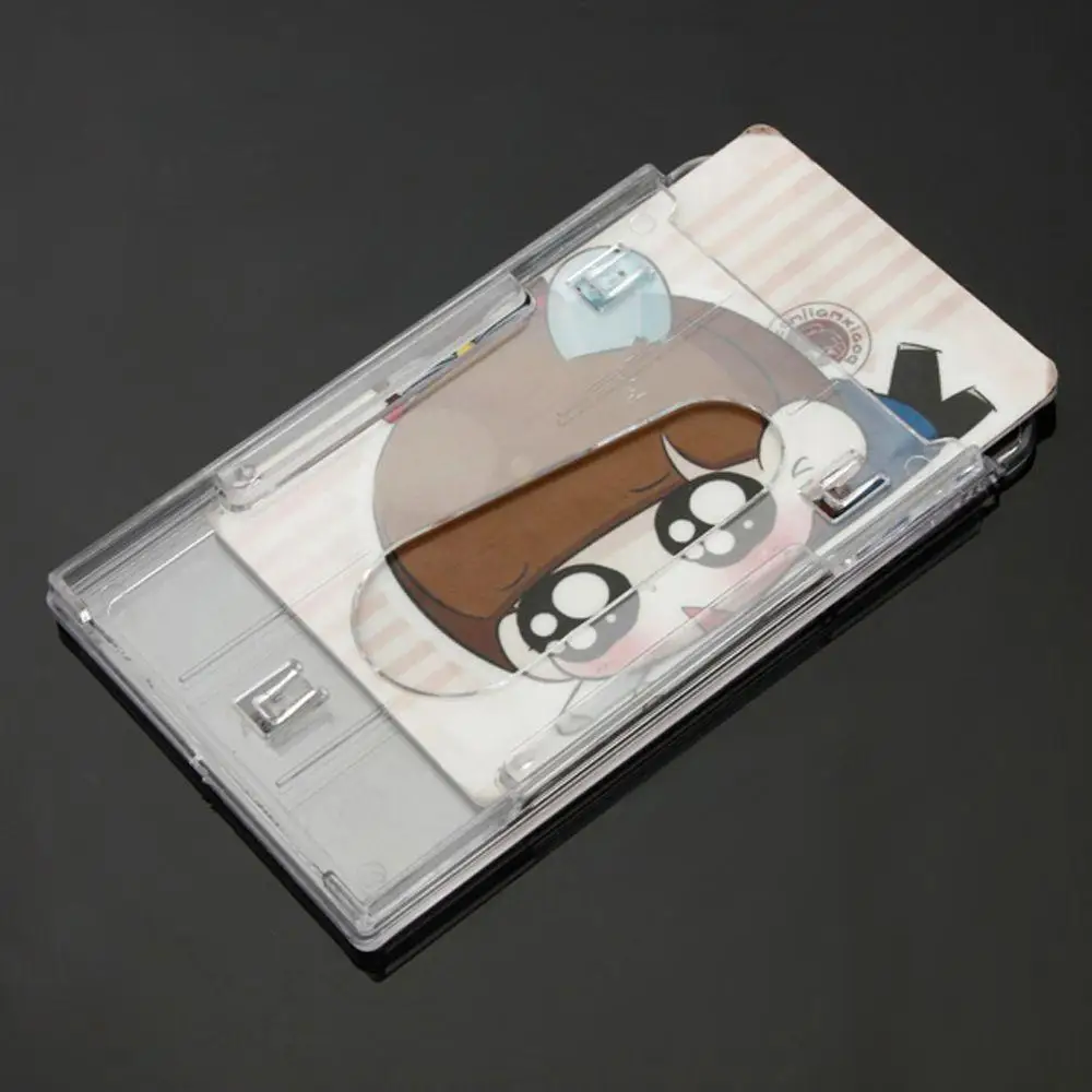 High Quality Vertical Hard Plastic Credit Card Holder Vertical Design Cutting Sleeve Cutting Ferrule Card Sets Double-sided Use