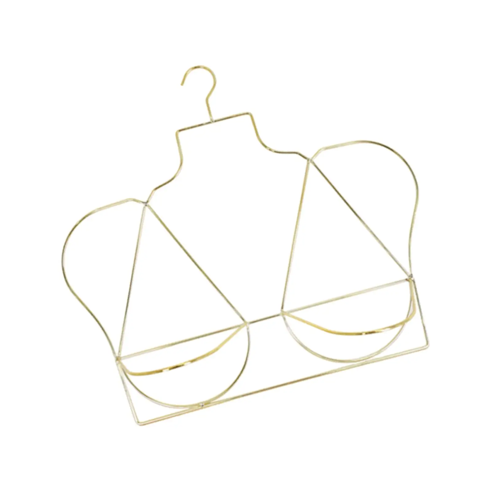 Bra Hanger Display Metal Body Shape Holder Underwear Hanging Rack Bikini Holder for Tank Top Tools Lingerie Mall Laundry Gifts