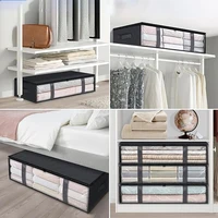 Storage Boxes Clothes Storage Collapsible Storage Bags Underbed Storage For Organizing Clothes Bedroom Quilts Closet Dormitory - Image 5