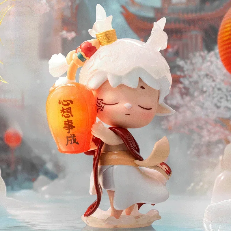 

Mimi Fenghua Record Series Blind Box Mystery Box Cute Action Anime Figures Kawaii Toys figure Dolls Gift Toys