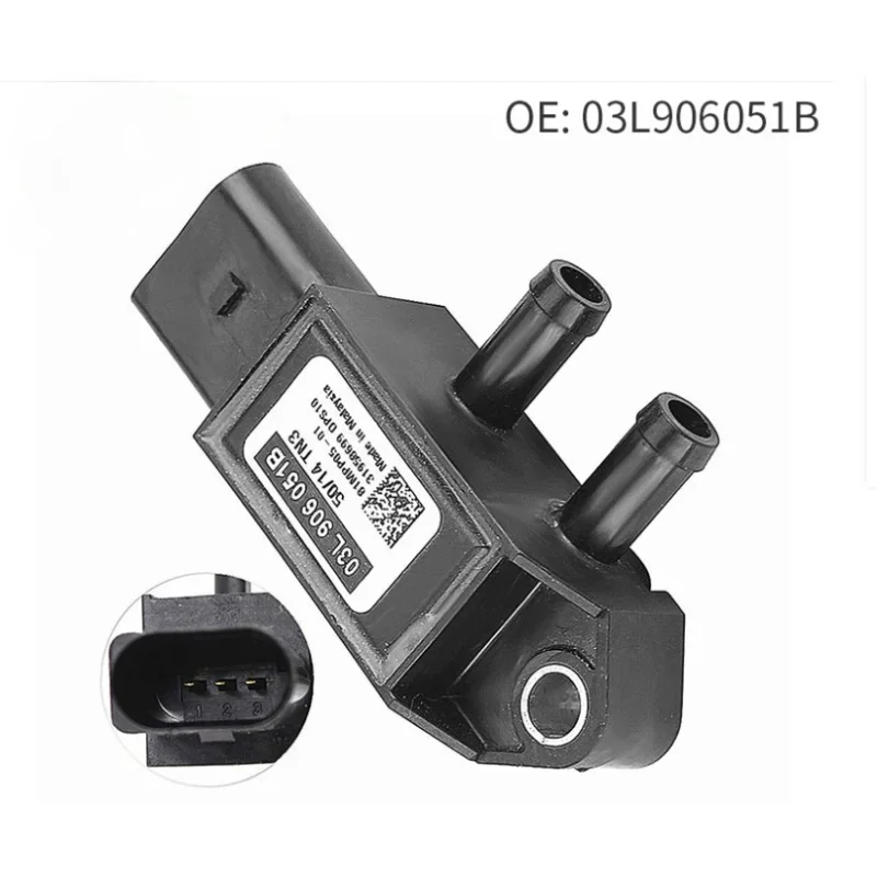 

03l906051B OEM Intake Air Exhaust Pressure Sensor for Audi A3 A4 A5 A6 Q3 Q5 Volkswagen Golf 2010