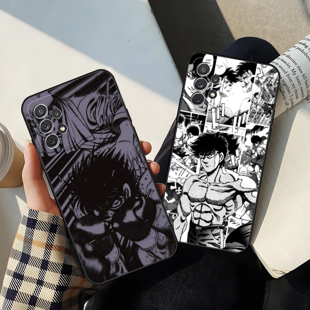 Anime H-Hajime No Ippo Phone Case for Samsung Galaxy S26 S25 Edge S24 S23 A57 A37 A27 A17 A16 A26 A36 A56 FE Pro Plus Ultra Cove